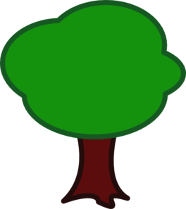 Cartoon Tree Clip Art at Clker.com - vector clip art online, royalty